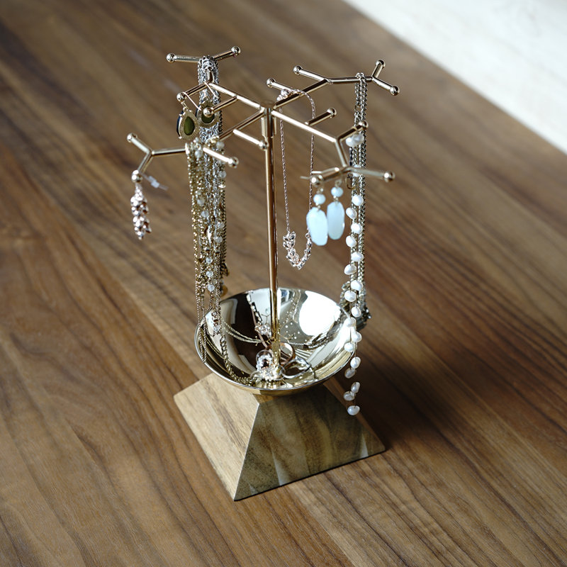 Foundry Select Metal Necklace Jewelry Stand & Reviews Wayfair